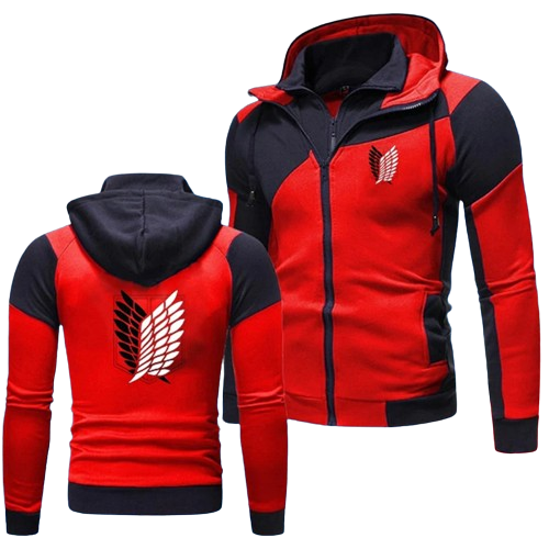 Attack on Titan manga logo jacket