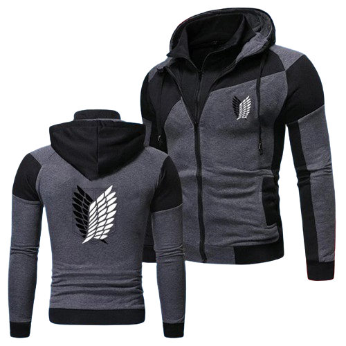 Attack on Titan manga logo jacket