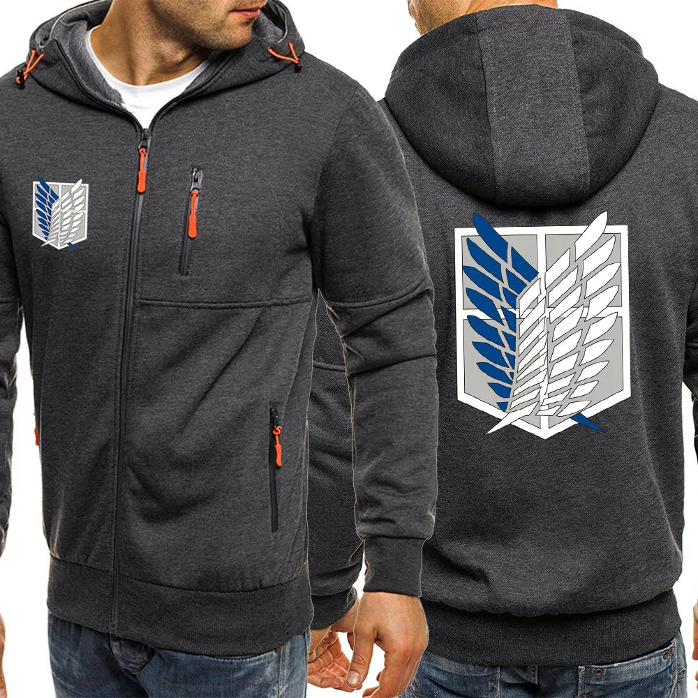 Attack on Titan Zipped Manga Jacket
