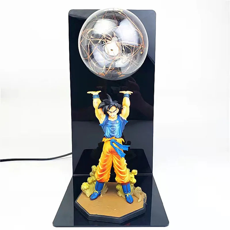 Dragon Ball Z Son Goku Green LED Figure