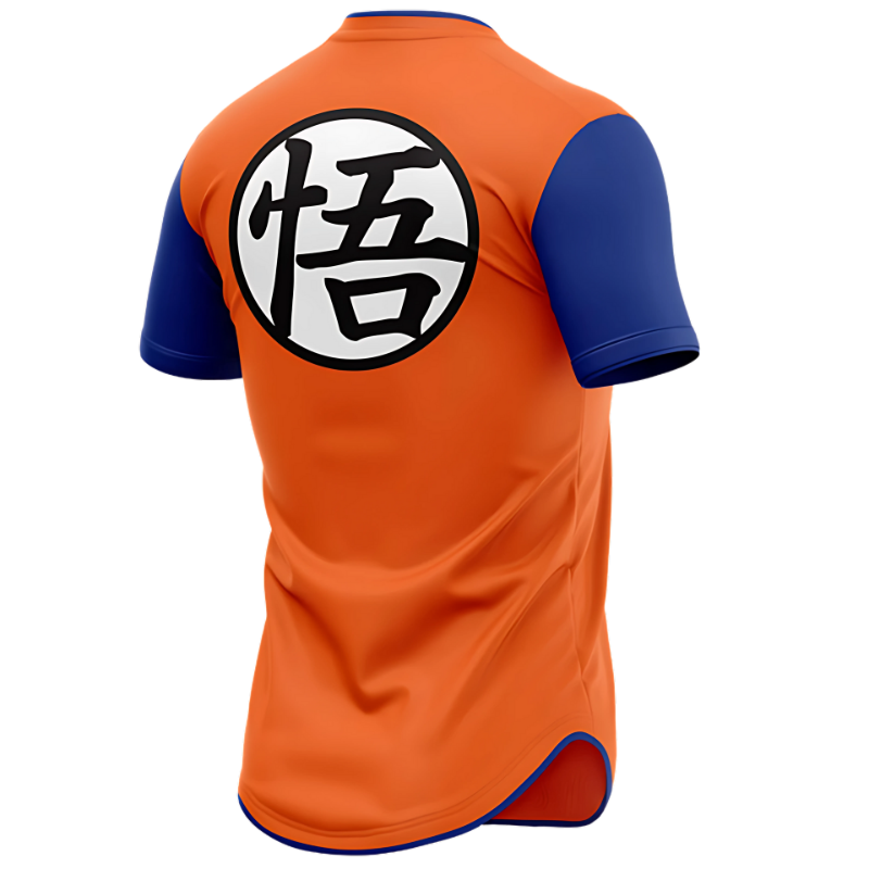 DBZ Kanji Go sports manga t-shirt