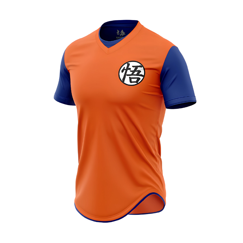 DBZ Kanji Go sports manga t-shirt