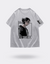 T-shirt Attaque des Titans imprimé à l'avant et manches Eren Gris