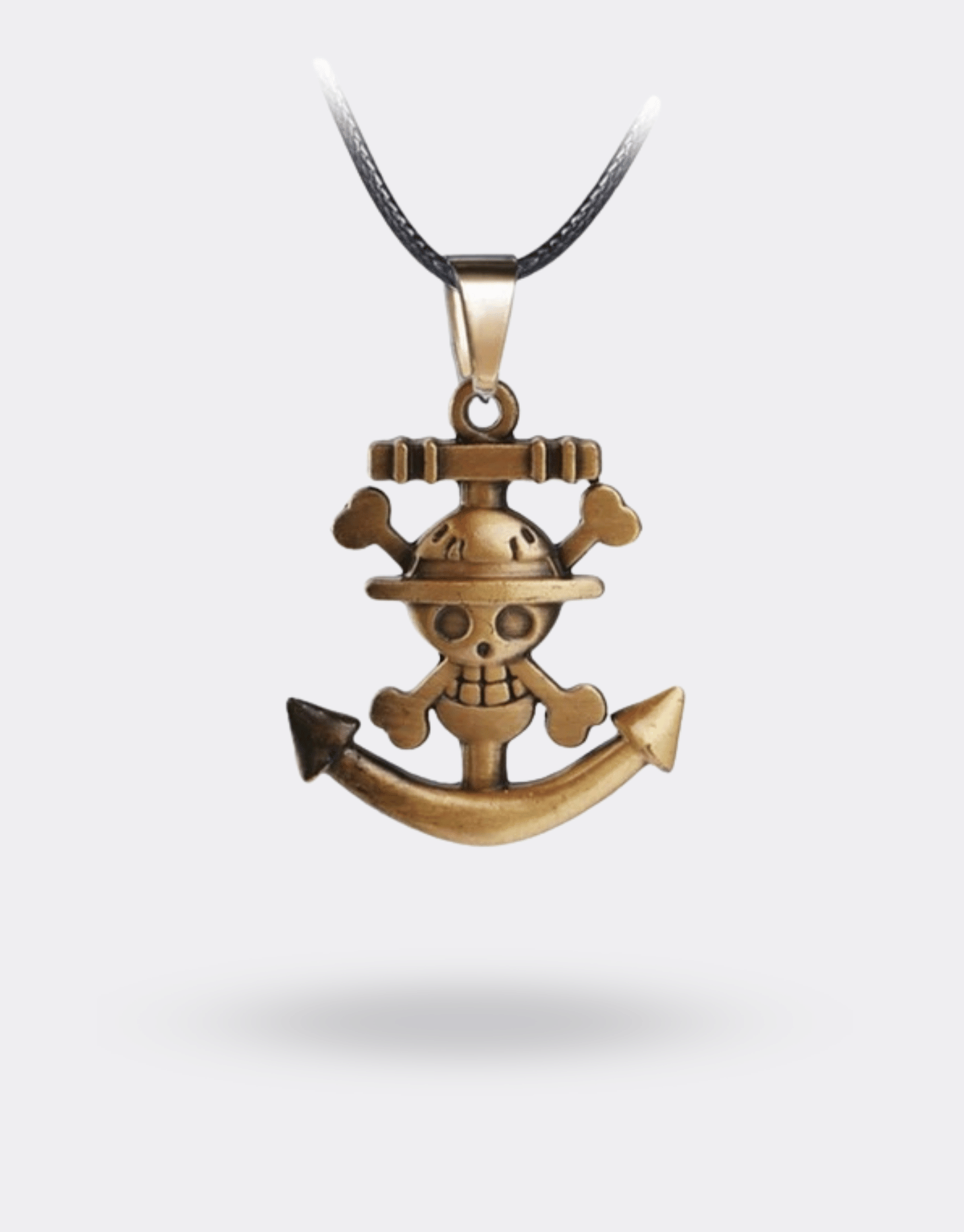 Collier manga ancre pirate One Piece