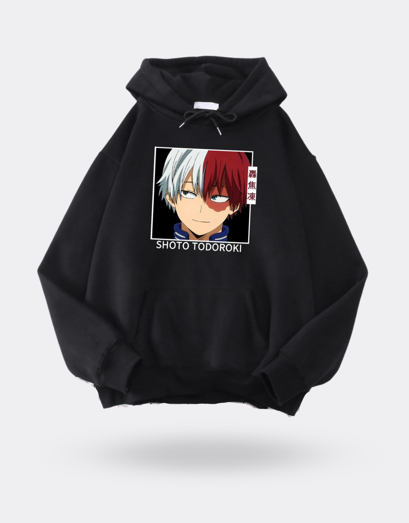 My Hero Academia Shoto Todoroki sweatshirt black Vultech