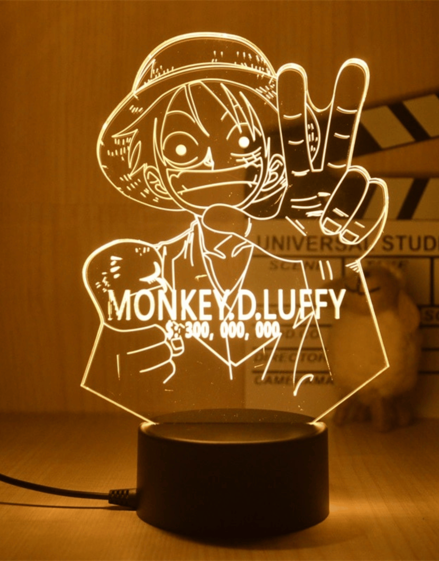 Lampe 3D One Piece Luffy (18cm)