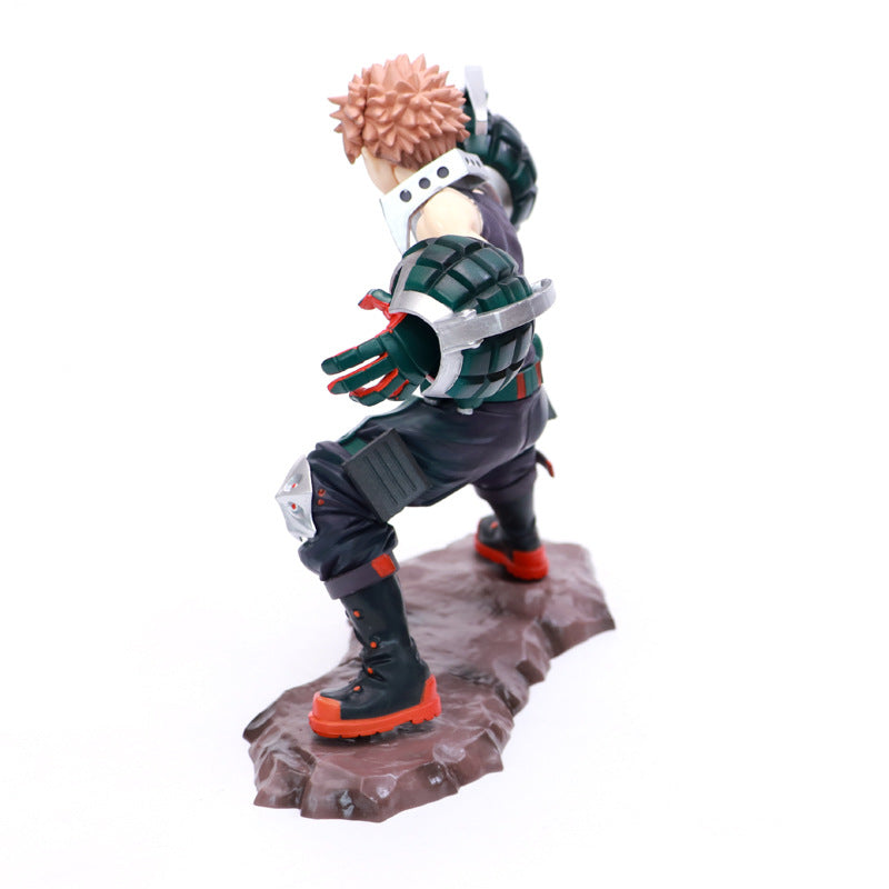 Figurine manga Bakugo my hero academia de profil