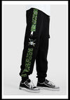Pantalon Jogging One Piece Roronoa Zoro Vert et Noir