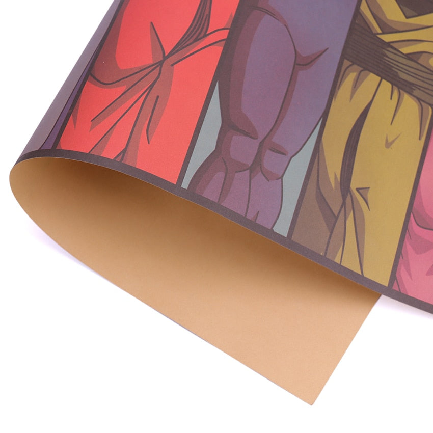 Poster dragon Ball arc-en-ciel