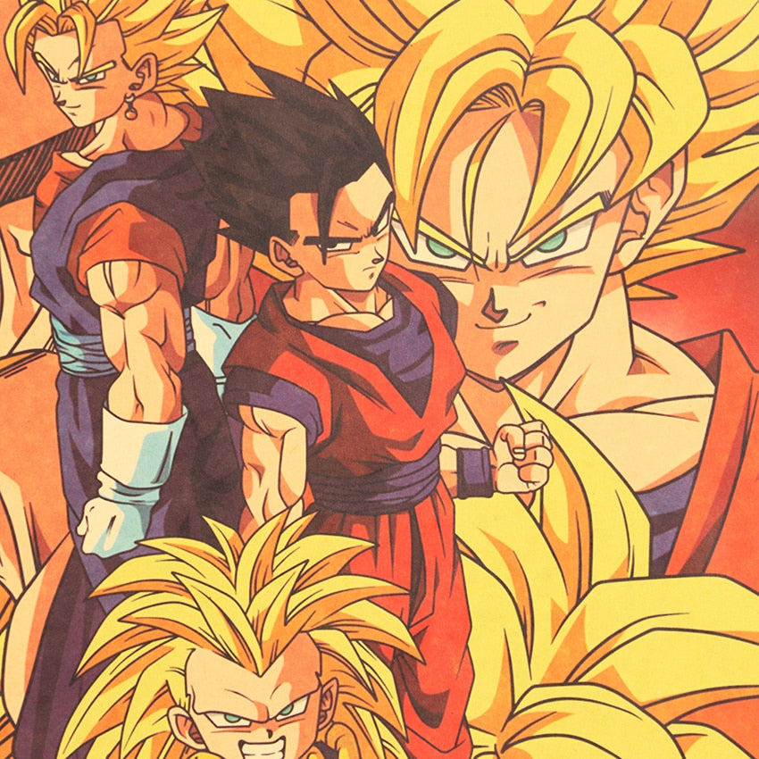 POSTER DRAGON BALL ITÉRATION