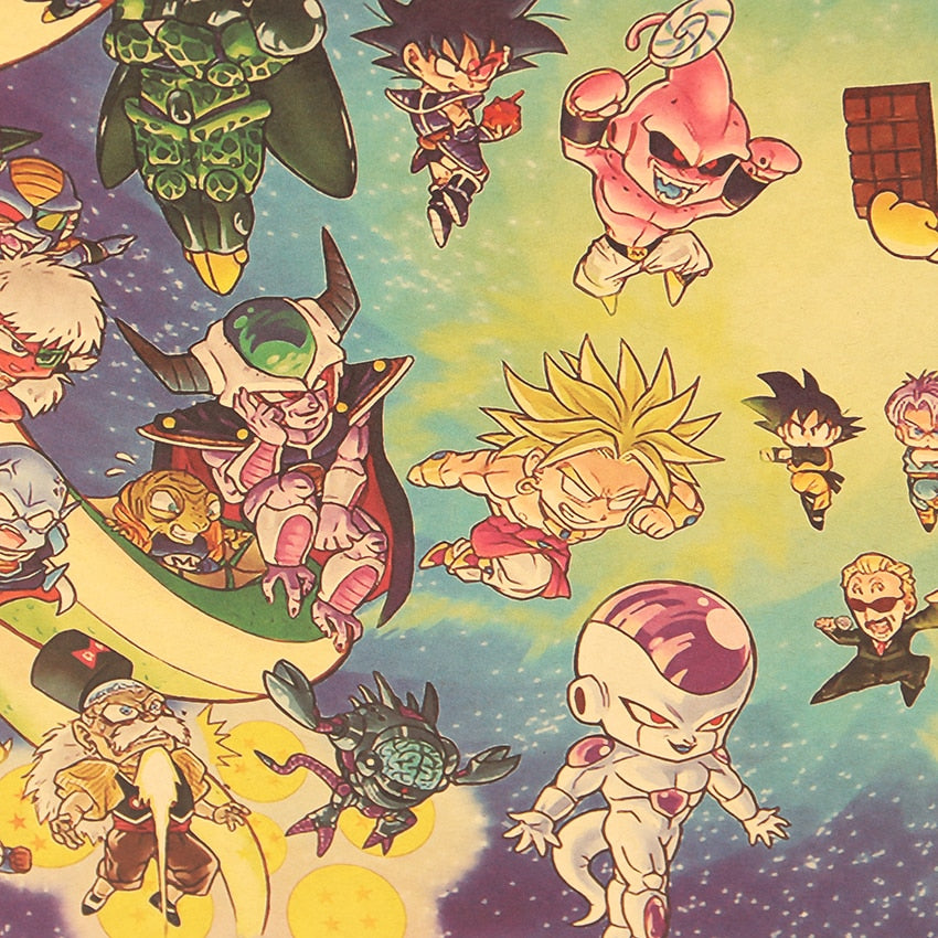 POSTER DRAGON BALL MÉMORIAL