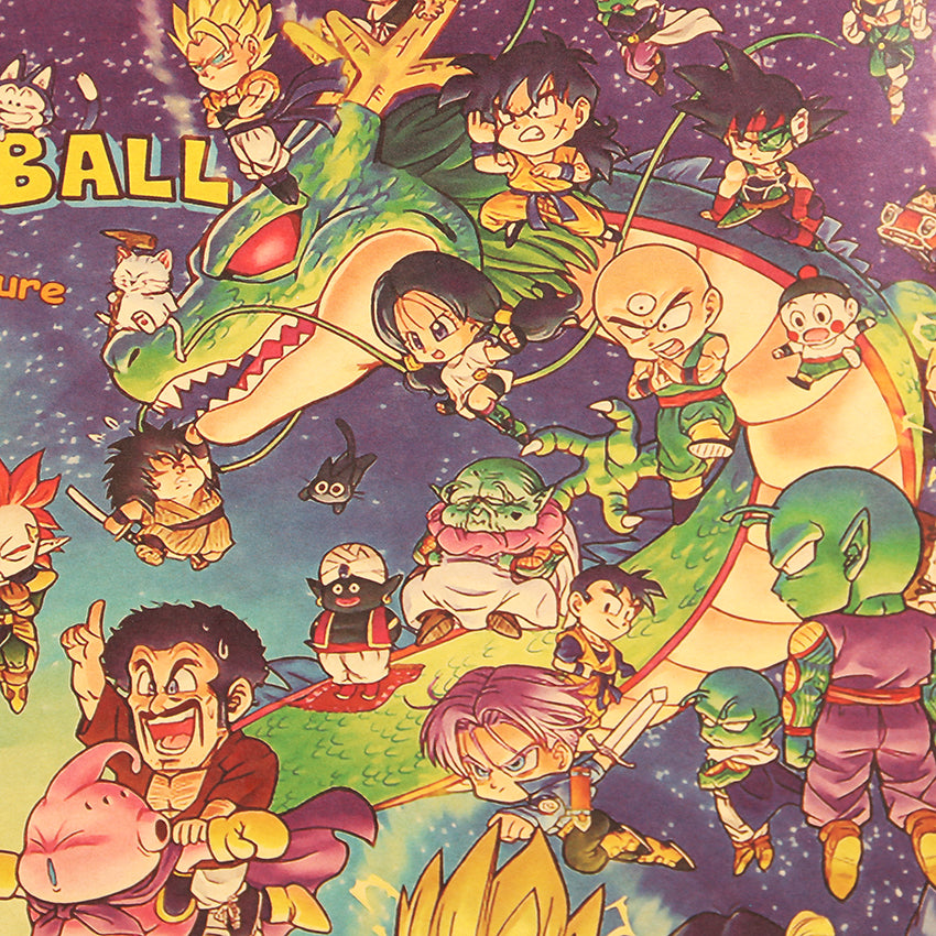 POSTER DRAGON BALL MÉMORIAL