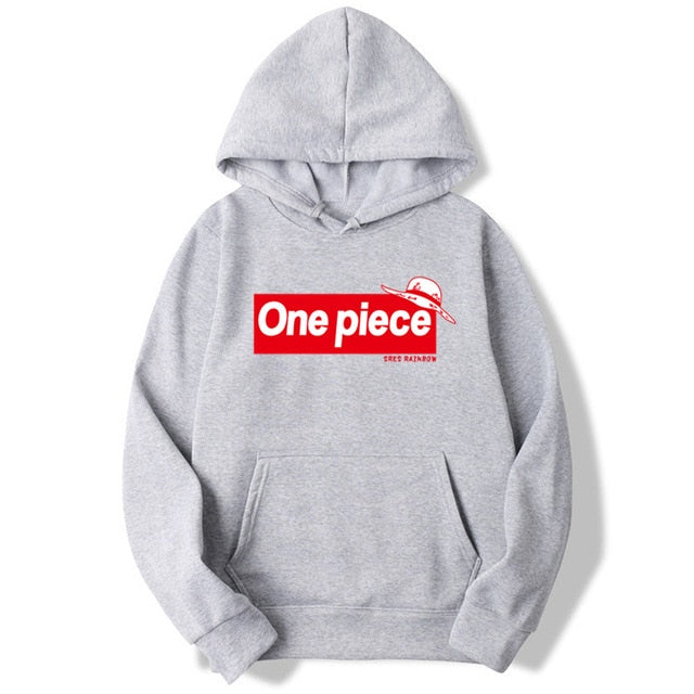 Hoodie gris One piece