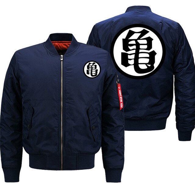 Blouson bleu DBZ Kanji Kame