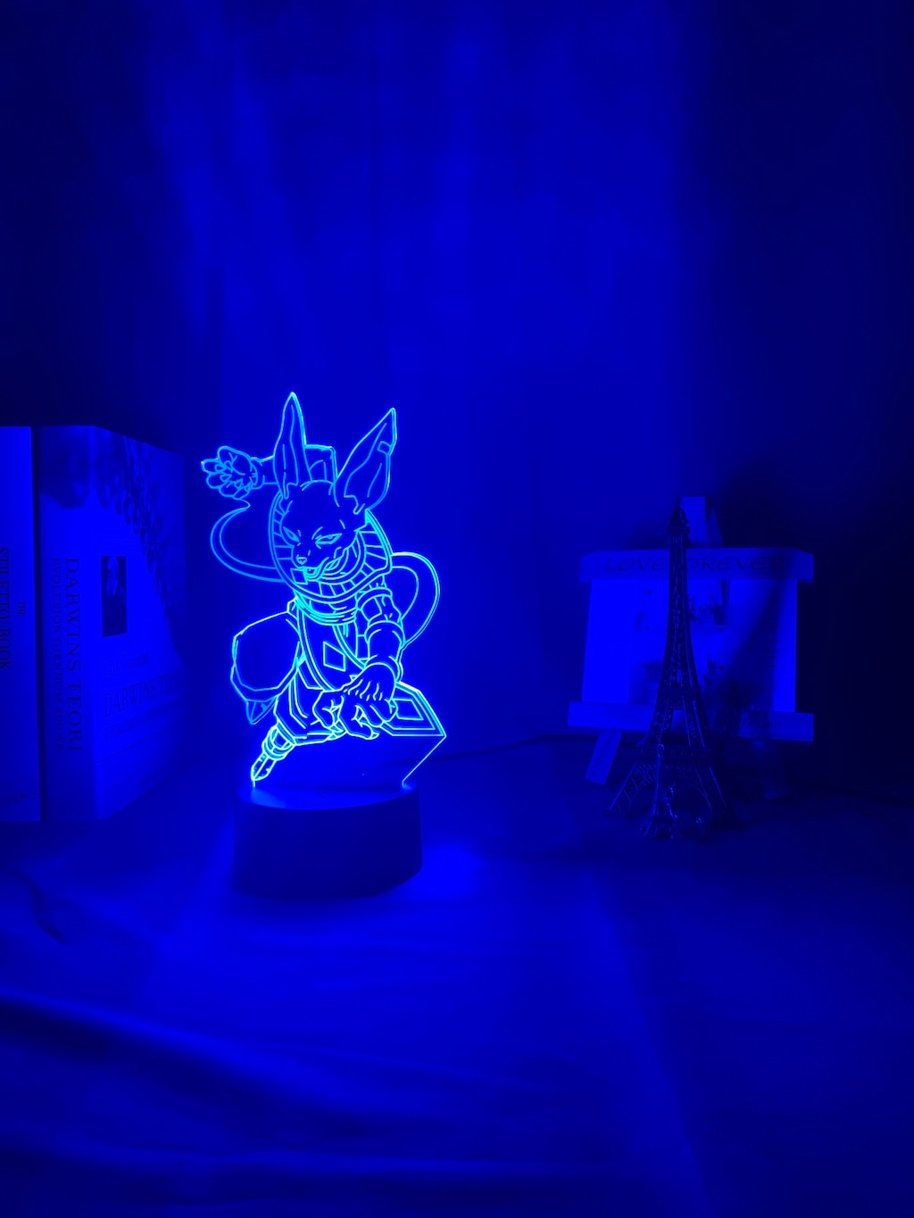 Lampe LED 3D Dragon ball Beerus