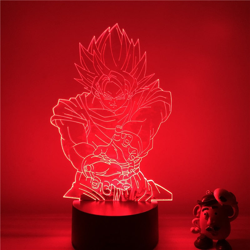 Lampe LED 3D Dragon ball Kaméhaméha