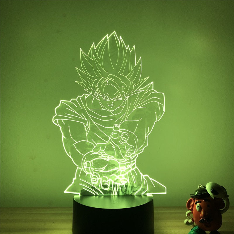 Lampe LED 3D Dragon ball Kaméhaméha