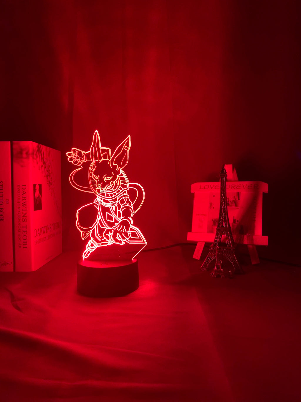 Lampe LED 3D Dragon ball Beerus