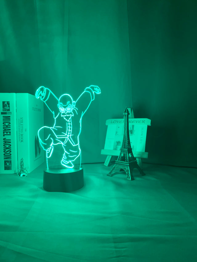 Lampe LED 3D Dragon ball Tortue géniale