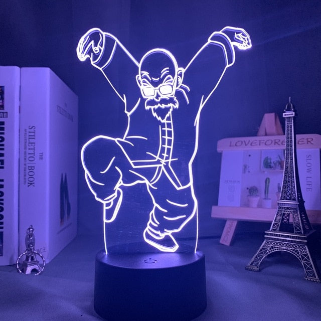 Lampe LED 3D Dragon ball Tortue géniale