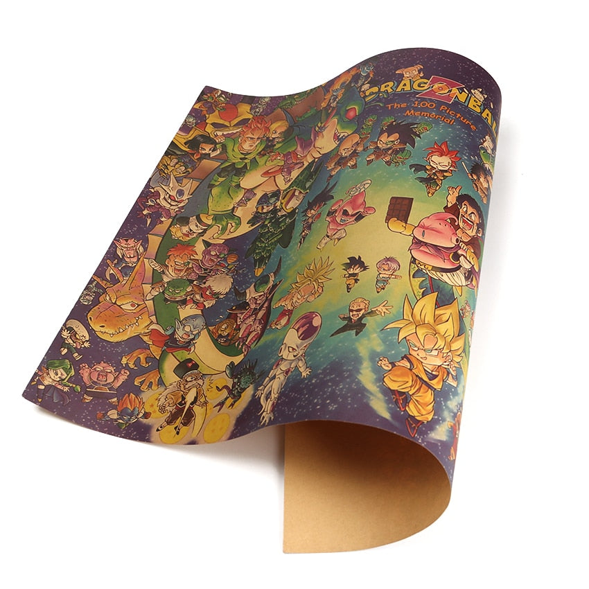 POSTER DRAGON BALL MÉMORIAL