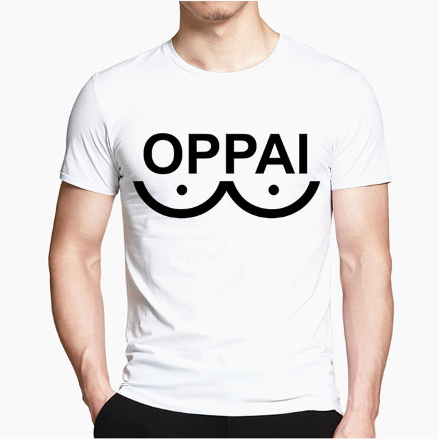 Manga T-Shirt One punch man OPPAI Saitama