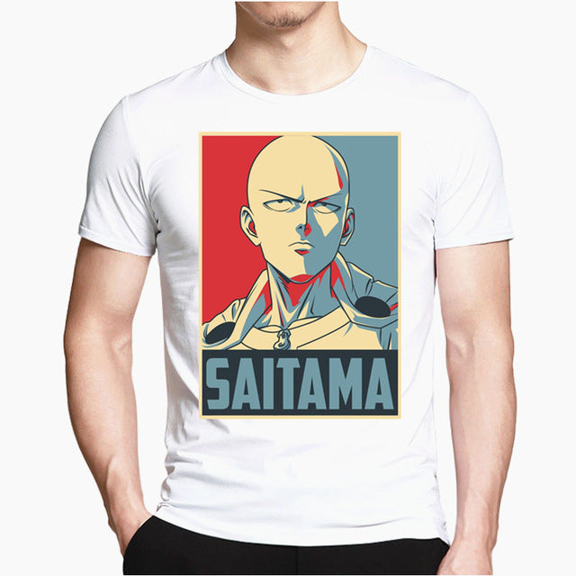Manga One Punch Man Saitama T-Shirt