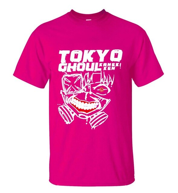 T-shirt manga rose ken kaneki masque tokyo ghoul
