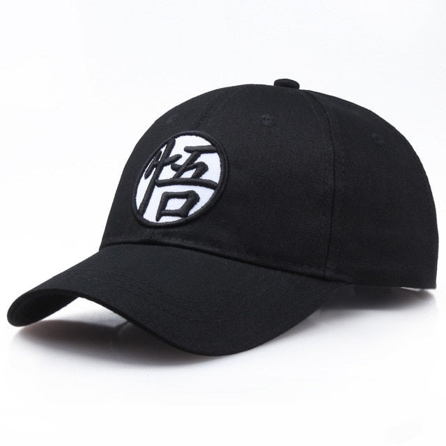 Casquette manga noir dragon ball z kanji kame
