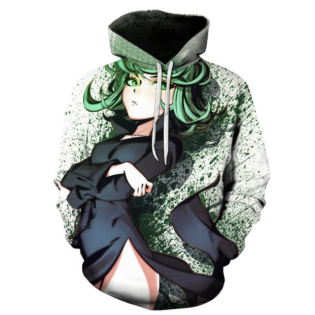 Manga One punch man Tatsumaki Sweat - Tragic tornado