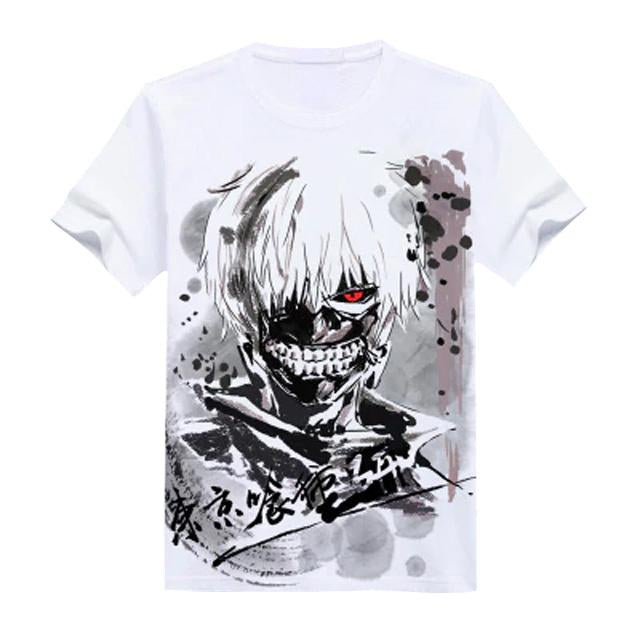T-shirt Manga Tokyo Ghoul Kaneki Ken esquisse
