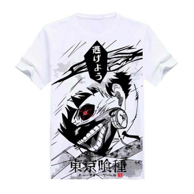 T-shirt Manga Tokyo Ghoul Kaneki Ken dément