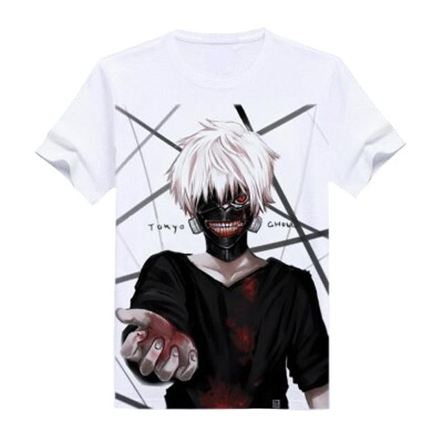 T-shirt MangaTokyo Ghoul Kaneki Ken lignes