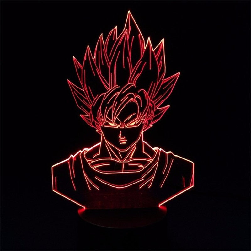 Lampes LED 3D Dragon ball