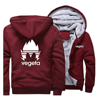 Veste Manga polaire à capuche Dragon ball Z Vegeta