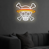 Néon LED One Piece Jolly Roger