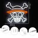 Néon LED One Piece Jolly Roger