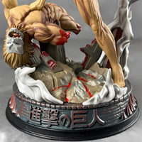 Figurine de Combat Épique Titan Assaillant vs Titan Marteau