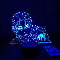 ATTACK ON TITAN Eren Adult 3D LED Lamp