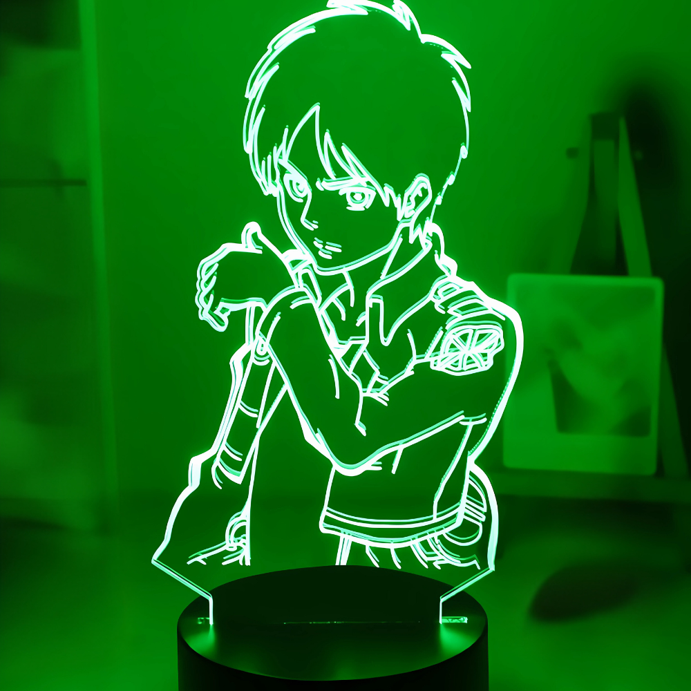 ATTACK ON TITAN Eren 3D LED Lamp