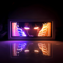 Cadre LED Lumineux L'Attaque des Titans Levi Ackerman regard