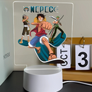 Lampe LED One Piece Luffy, Zoro et Usopp