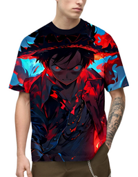 One Piece Luffy manga t-shirt look