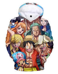 Sweat One Piece Monkey D. Luffy équipage