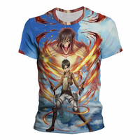 T-shirt Attaque des Titans Eren et le Titan Assaillant