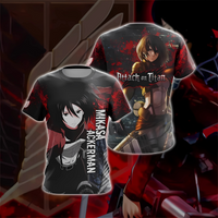 T-shirt Mikasa Ackerman Hommage à L'Attaque des Titans