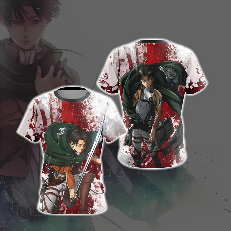 T-shirt Levi Ackerman AOT