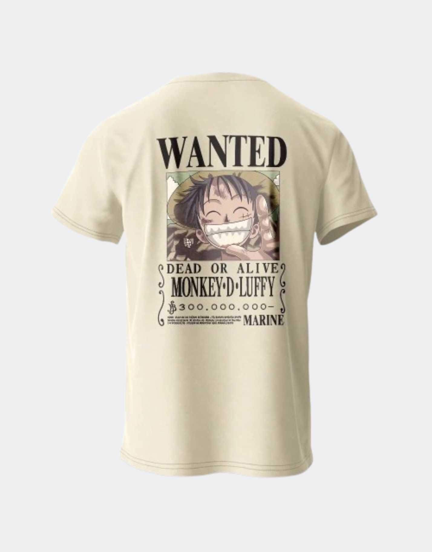 Luffy wanted t-shirt