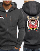 Sweat Manga Zippé Dragon Ball Z gris foncé Tortue géniale