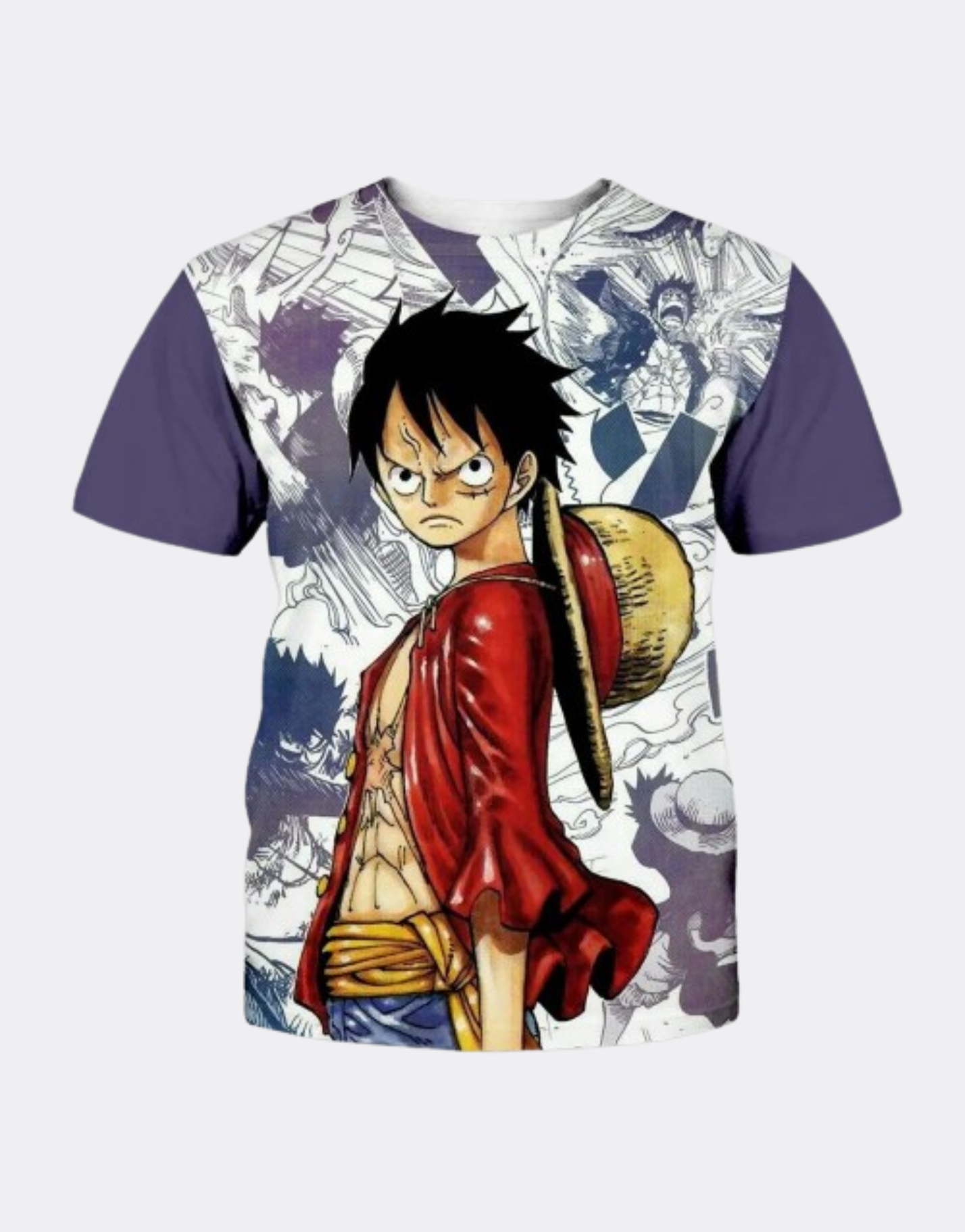T-shirt manga One Piece Luffy